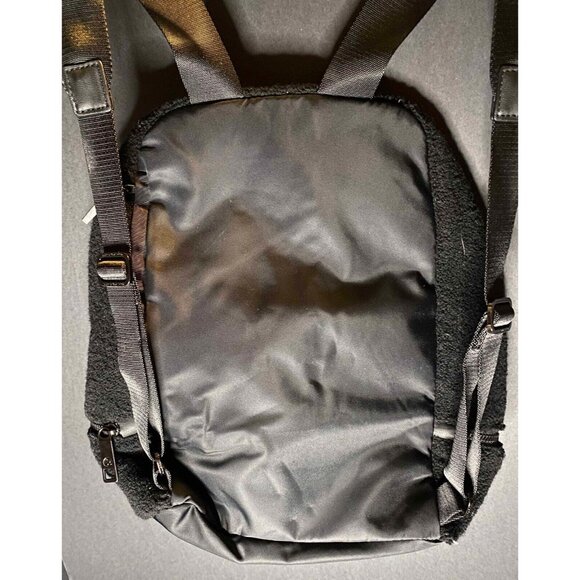 Lululemon City Adventurer Backpack Mini Sherpa Fleece 10L Black - Picture 4 of 6